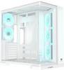 Thermaltake Arcus 380 TG Curved White Midi-Tower PC-Gehäuse Weiß Seitenfenster