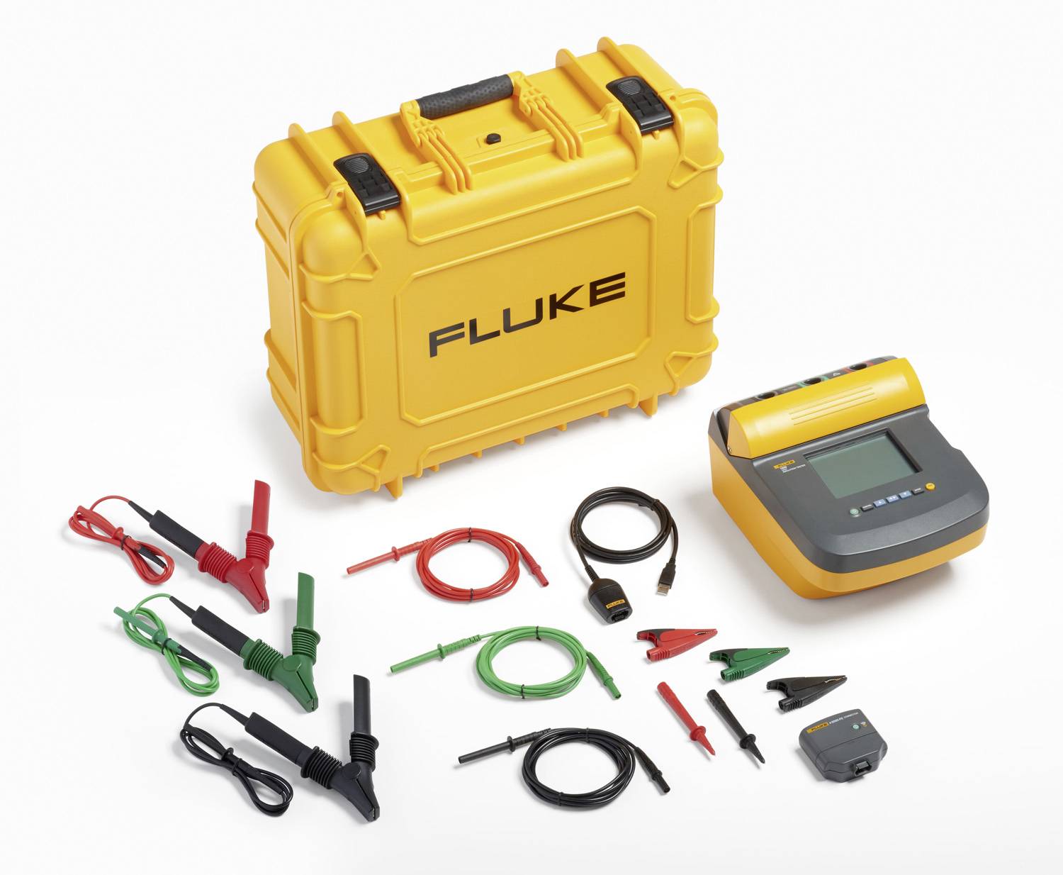 Fluke FLUKE-1555 FC KIT Isolationsmessgerät 250 V, 500 V, 1000 V, 2500 V, 5000 V, 10000 V 2 TΩ-0