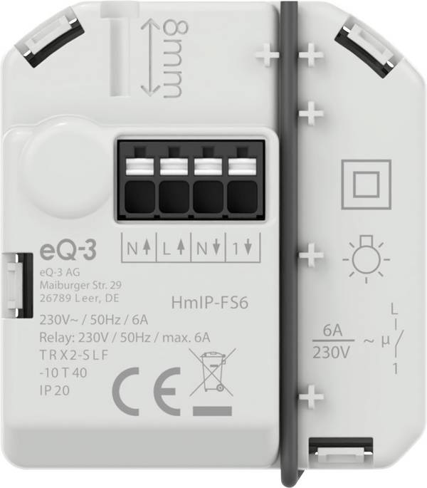 Homematic IP  Schaltaktor   HmIP-FS6