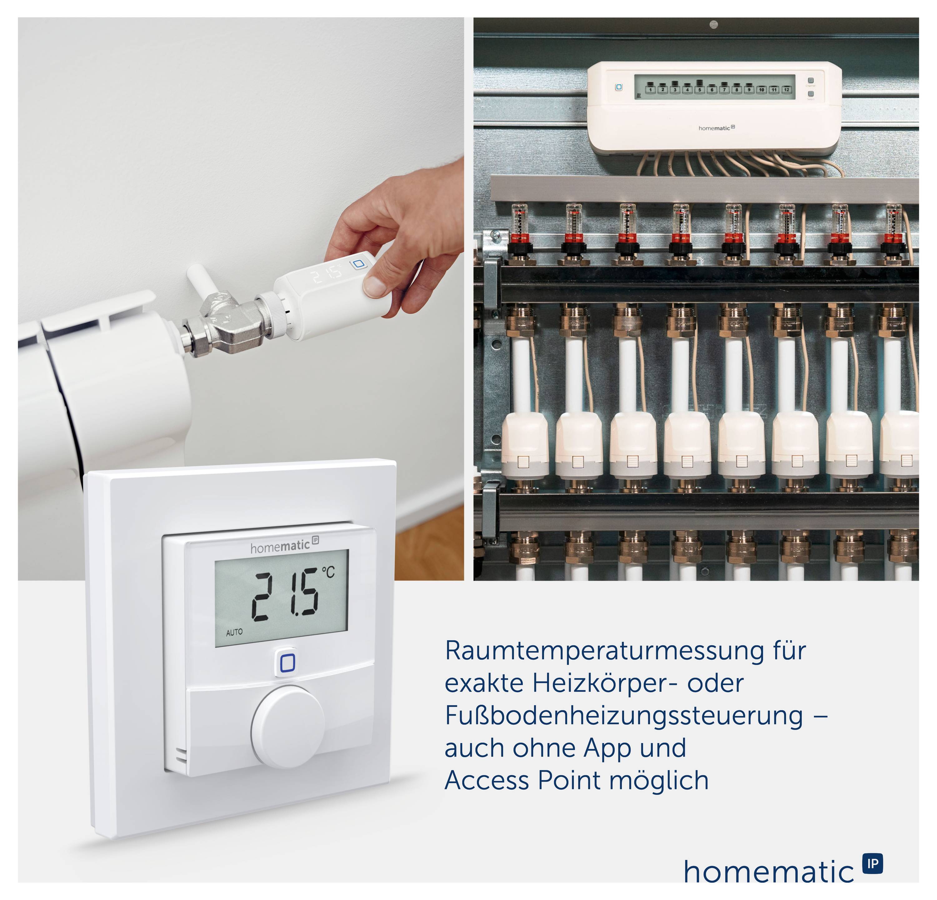 Homematic IP Wandthermostat HmIP-WTH-3-7