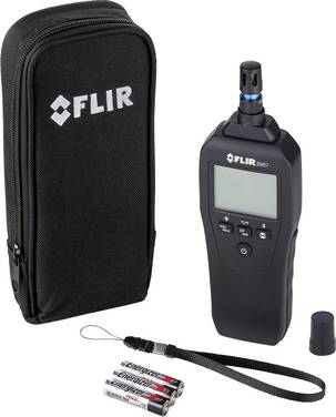 FLIR  Thermo-/Hygrometer Schwarz-Grau EM57