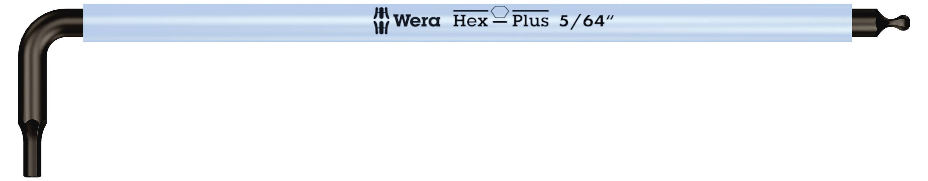 Wera Hex-Plus Set 1 Innen-Sechskant Winkelschraubendreher-Set 1.5 mm, 2 mm, 2.5 mm, 3 mm, 4 mm, 5 mm, 6 mm, 8 mm, 10 mm-9
