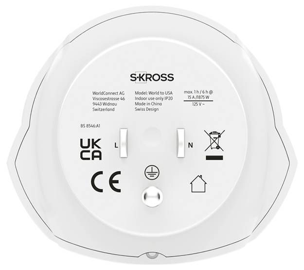 Skross 1.500221C-X2 Reiseadapter-2