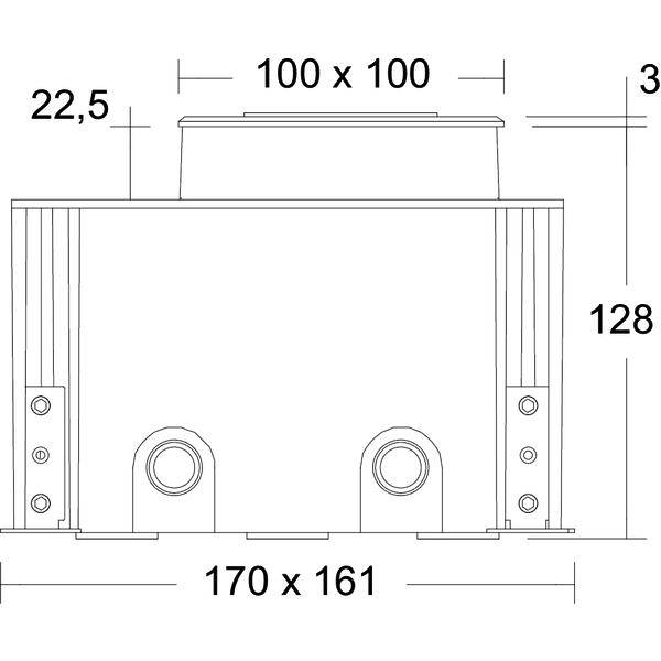Brumberg 14674223 LED-Boden-Einbauleuchte ohne LED 4 W Edelstahl-3