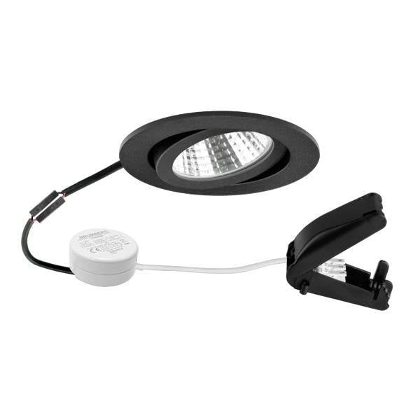 Brumberg 40463183 LED-Einbauleuchte LED 6 W Schwarz-0