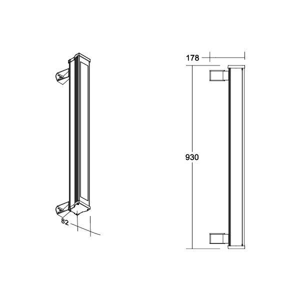 Brumberg 60851644 LED-Wallwasher LED 33 W Titan-5