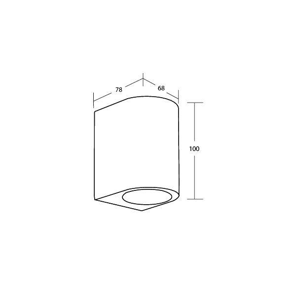 Brumberg 65331180 LED-Wandleuchte LED GU10 10 W Schwarz-2