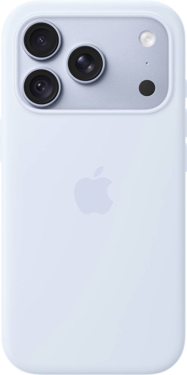 Apple Silicone Case iPhone 18 Pro Klarblau MagSafe kompatibel MK8W4ZM/A