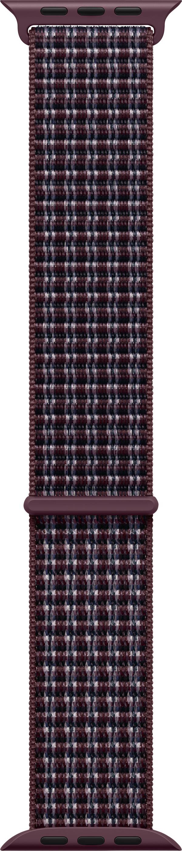 Apple Watch Sport Loop  42 mm  Burgunder Kariert