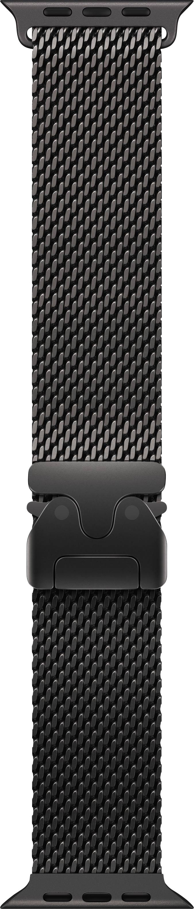 Apple Watch Milanaise Loop Armband 49 mm M Schwarz