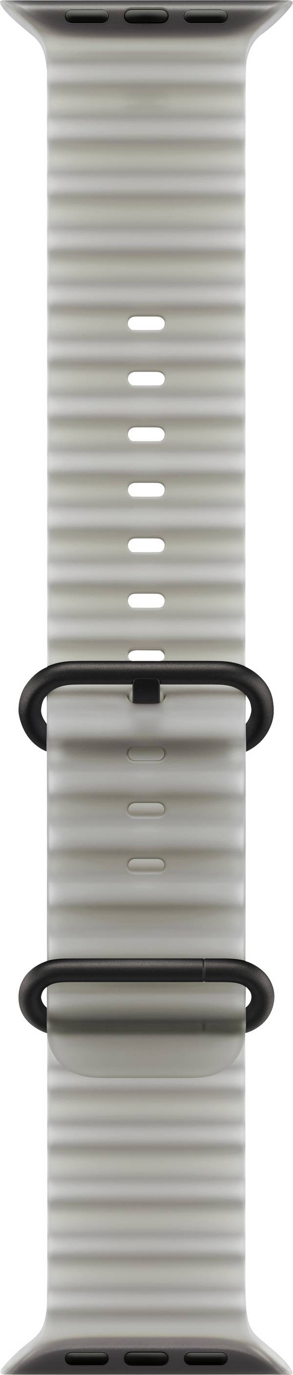 Apple Watch Ocean Armband 49 mm  Halbtransparentes Grau
