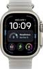 Apple Watch Ocean Armband 49 mm Halbtransparentes Grau