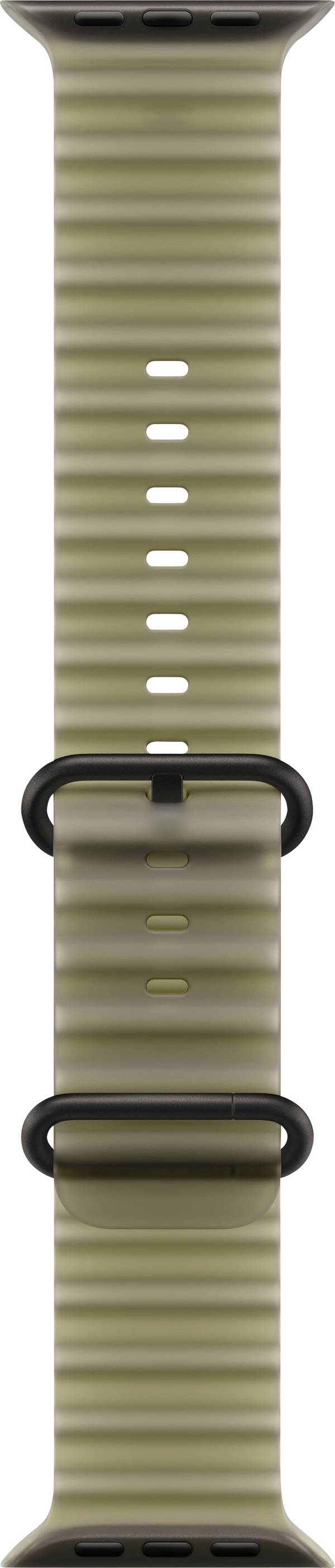 Apple Watch Ocean Armband 49 mm Halbtransparentes Seegrasgrün