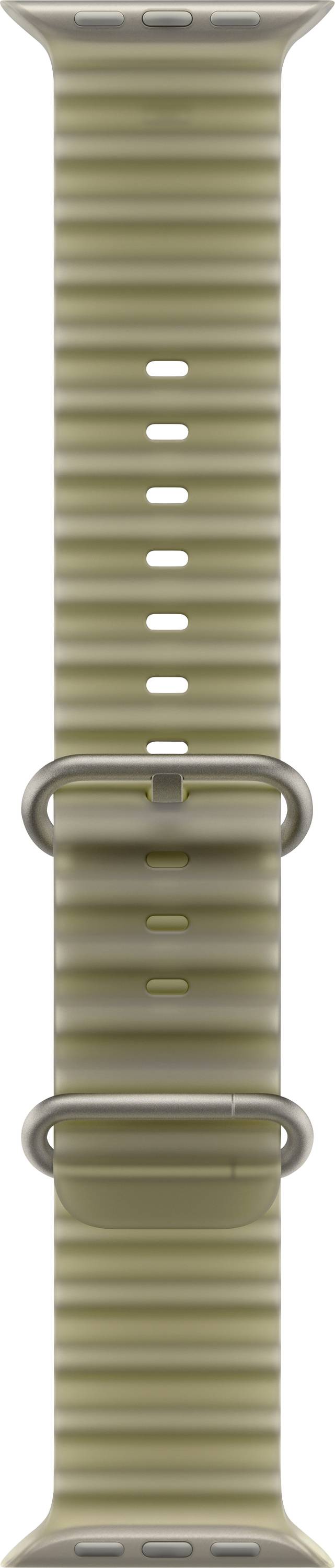 Apple Watch Ocean Armband 49 mm Halbtransparentes Seegrasgrün