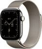 Apple Watch Series 12 GPS + Cellular 42 mm Titangehäuse Milanese Loop Natur