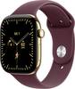 Apple Watch Series 12 GPS + Cellular 46 mm Titangehäuse Sport Band Burgunder M/L