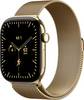 Apple Watch Series 12 GPS + Cellular 46 mm Titangehäuse Milanese Loop Brillantgold S/M