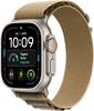 Apple Watch Ultra 4 GPS + Cellular 49 mm Titangehäuse Alpine Loop Wüstensand M