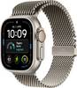 Apple Watch Ultra 4 GPS + Cellular 49 mm Titangehäuse Titanium Milanese Loop Natur L