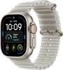 Apple Watch Ultra 4 GPS + Cellular 49 mm Titangehäuse Ocean Band Halbtransparentes Grau
