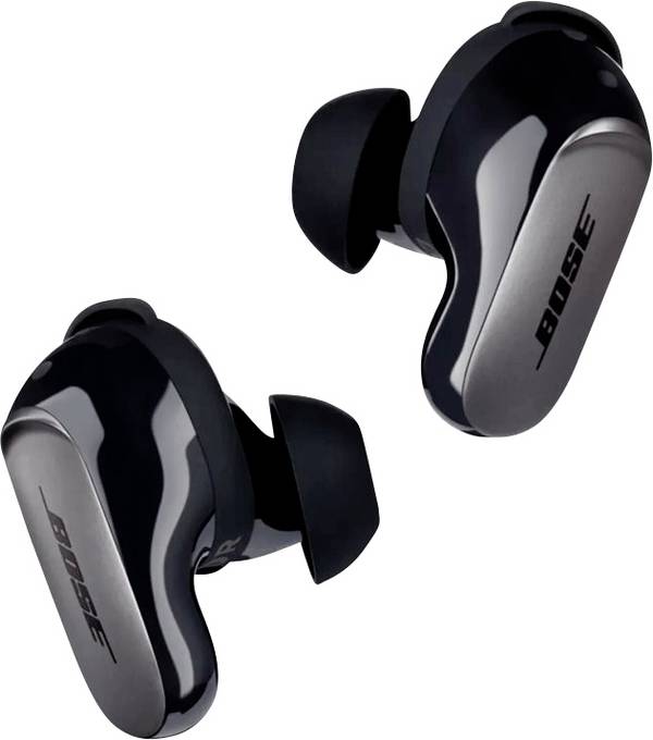 Bose QuietComfort Ultra Earbuds (2nd Gen) In Ear Kopfhörer Kabellos, Bluetooth® Stereo Schwarz Noise Cancelling Schweißresistent, Wasserabweisend, Touch-Steuerung HiFi
