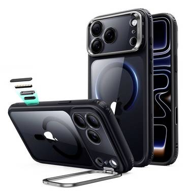 ESR  Case Apple iPhone 17 Pro Max, iPhone 18 Pro Max Schwarz, Transparent  1A91000202