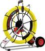 Glasfaserstab Band-L.120m Biege-R.620mm Kabel-D.9mm RUNPOTEC