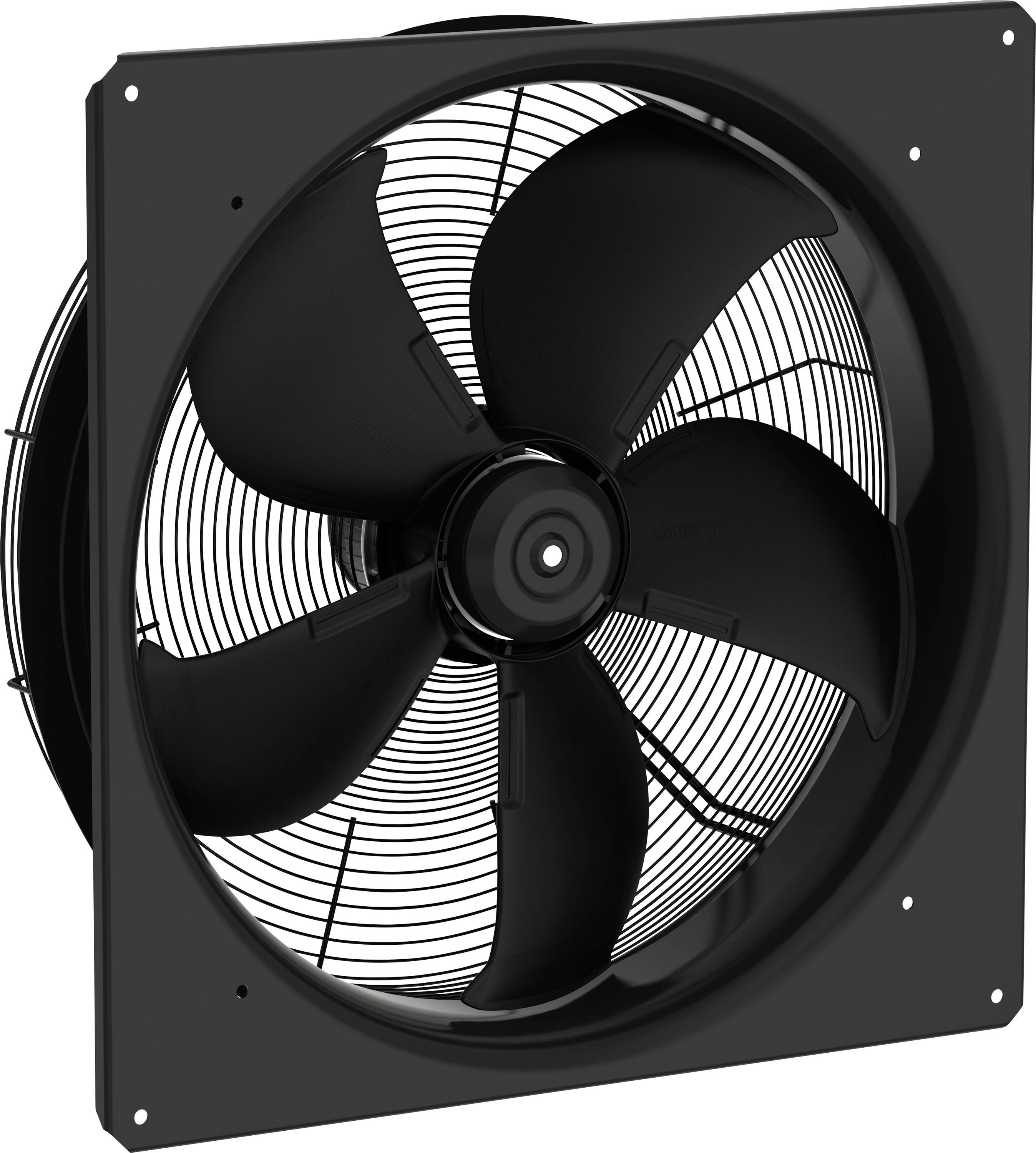 EBM Papst VWA0630BTRLS Axial-Wandeinbauventilator 400 V/AC 7770 m³/h