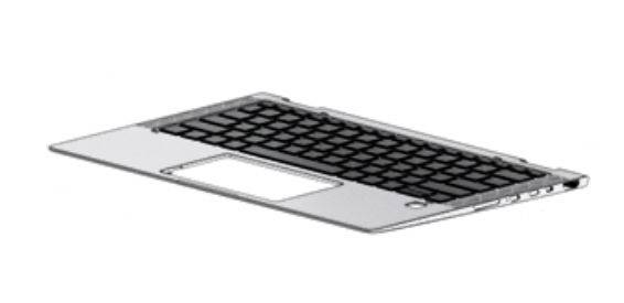 HP L31882-FL1 Laptop Gehäuse-Unterteil + Tastatur Schwarz, Silber 1 St.