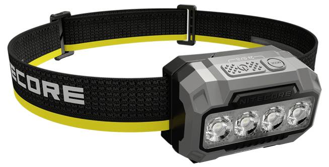 NiteCore HA23 UHE LED Stirnlampe batteriebetrieben, akkubetrieben 600 lm 125 h NC-HA23UHE-B-0