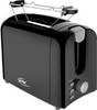 Elta Toaster Cool-Touch-Gehäuse, mit Brötchenaufsatz Schwarz