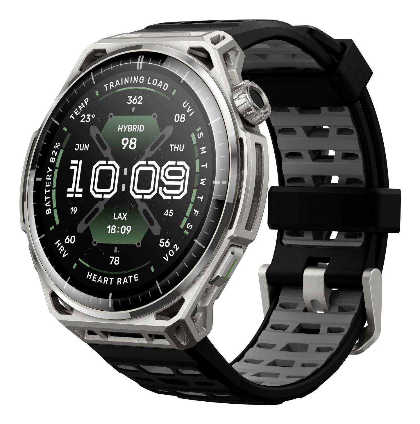 Amazfit Balance 3 Smartwatch Schwarz