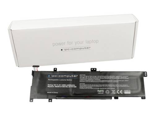 ipc-computer Notebook-Akku Akku 0B200-01460100 REPLACE 11.40 V 3400 mAh IPC-Computer