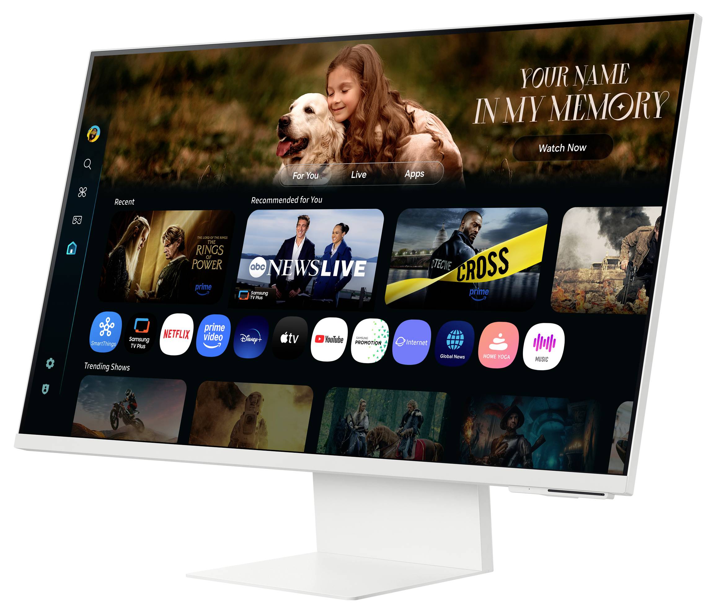 Samsung Smart Monitor M8 LCD-Monitor EEK F (A - G) 81.3 cm (32 Zoll) 3840 x 2160 Pixel 16:9 4 ms VA LCD-13