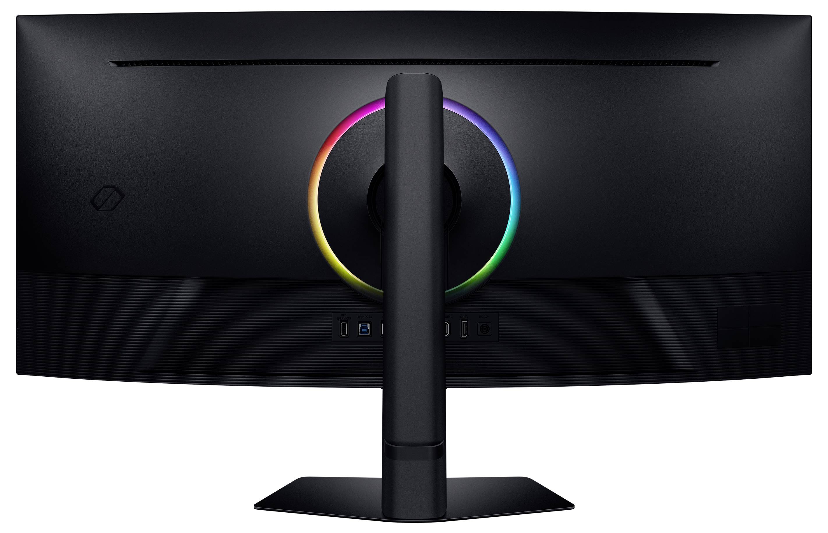 Samsung "(40""), G75F, WUHD, Curved, black" Gaming Monitor EEK F (A - G) 101.6 cm (40 Zoll) 5120 x 2160 Pixel 21:9 1 ms -1