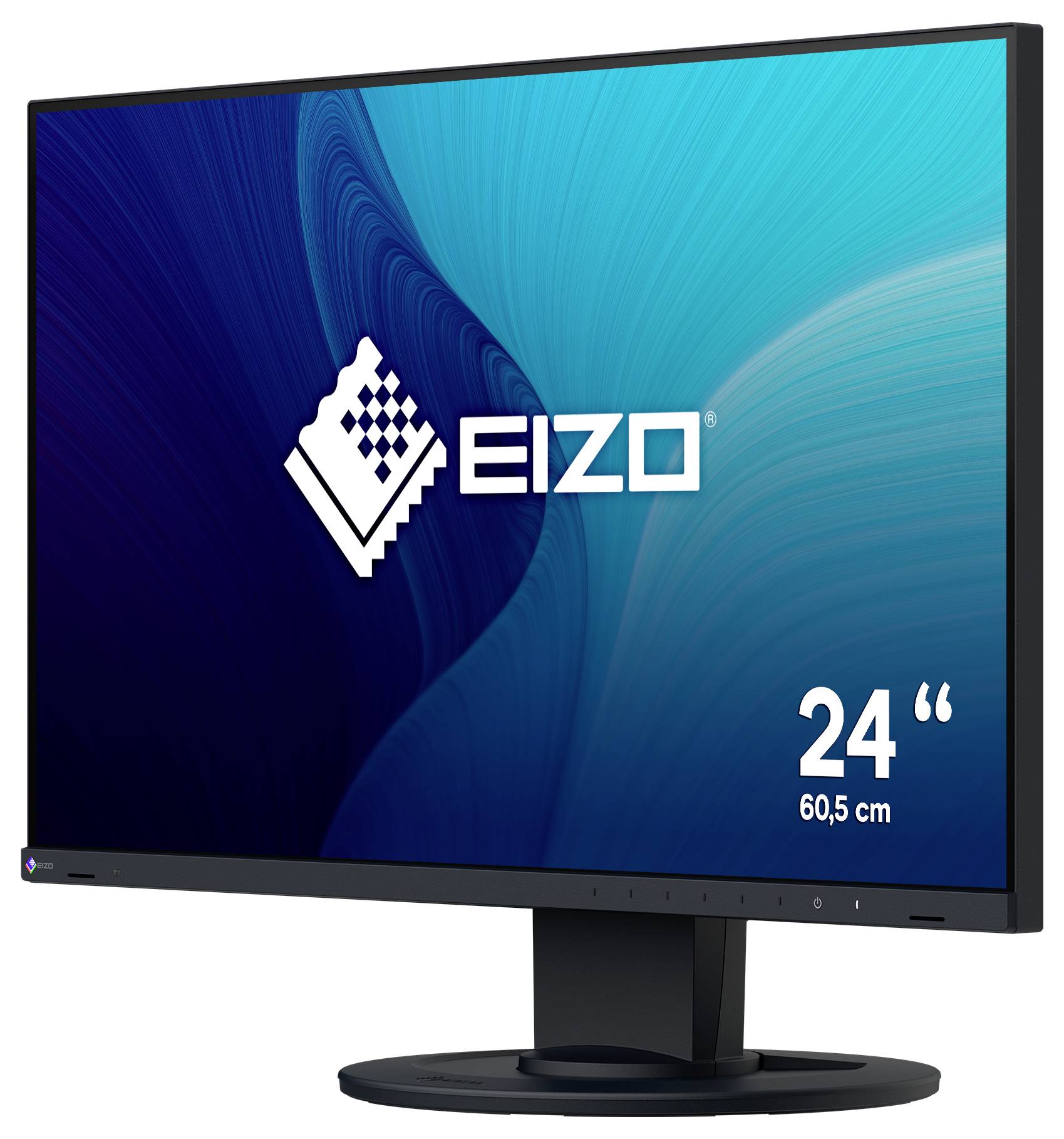 EIZO FlexScan EV2400R-BK LCD-Monitor EEK B (A - G) 60.5 cm (23.8 Zoll) 1920 x 1080 Pixel 16:9 5 ms IPS LCD-1