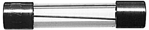 SIBA 189000.2 Feinsicherung (Ø x L) 6.3 mm x 32 mm 2.00 A 500 V/AC Flink -F- Inhalt 10 St.