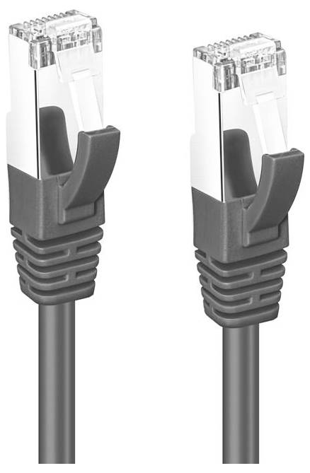 MicroConnect SSTP615S RJ45 Patchkabel 15 m Schwarz 1 St.-1