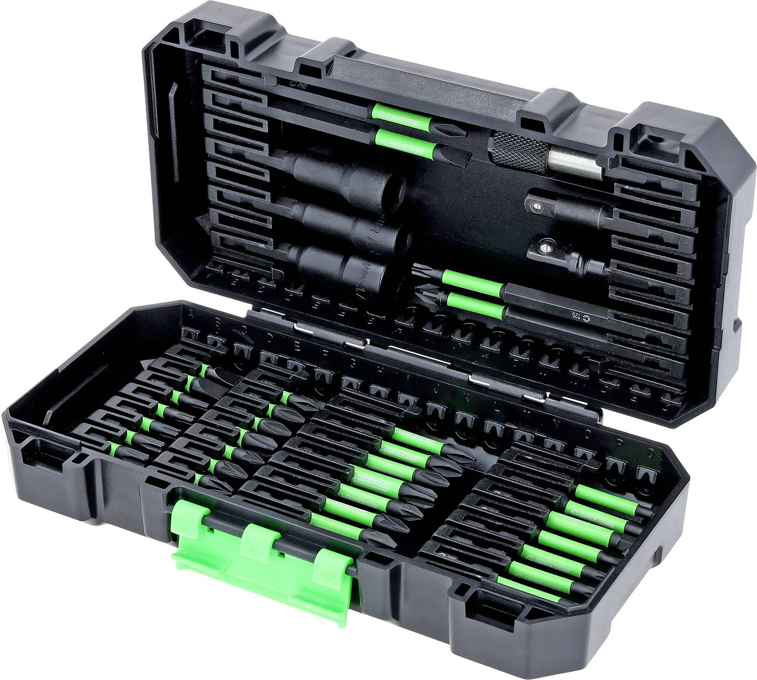 KS Tools 512.0042 Bit-Set Schlitz, Kreuz, Innen-Sechskant-0