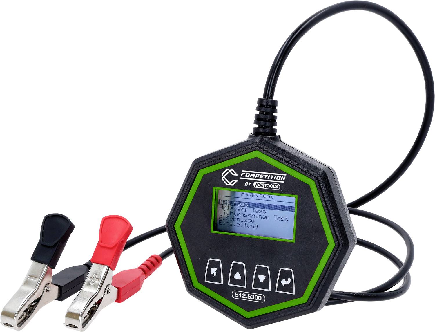 KS Tools Batterietester COMPETITION Messbereich (Batterietester) 12 V 512.5300-0