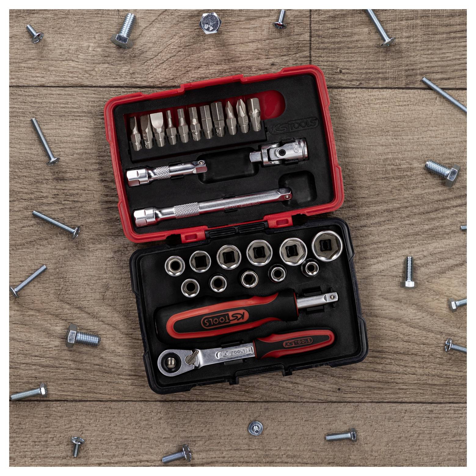 KS Tools ULTIMATE Steckschlüsselsatz 1/4" 922.0626-7