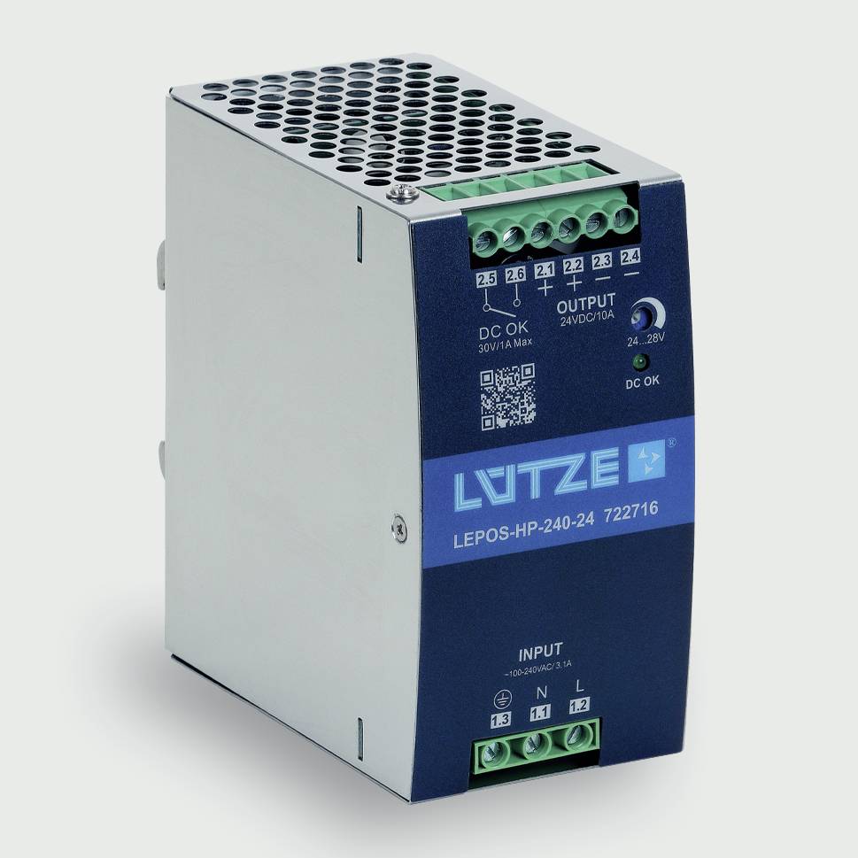 Lütze 722716 Hutschienen-Netzteil (DIN-Rail) Inhalt 1 St.
