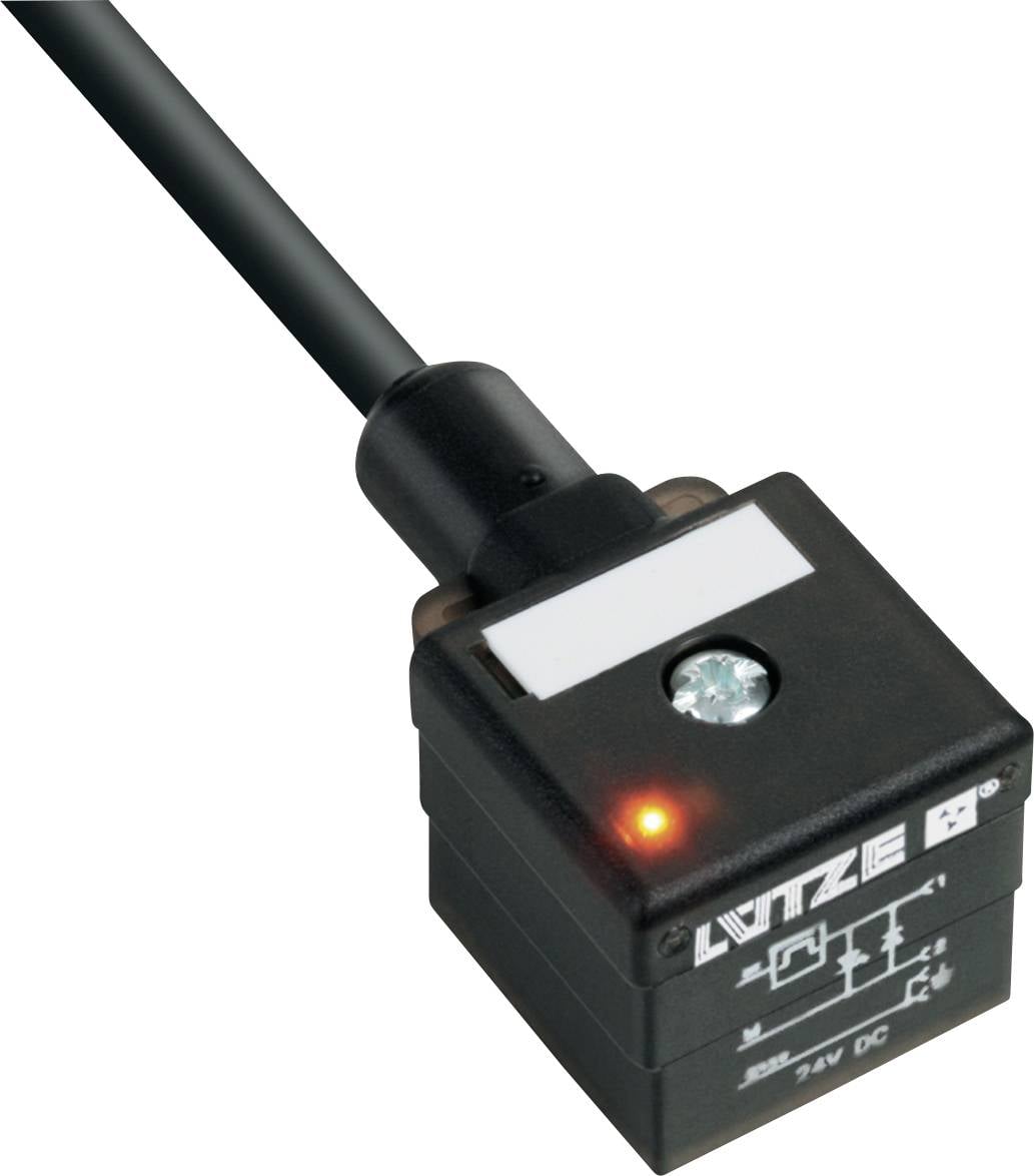 Ventilstecker mit Sonderfunktion LER-A-9709 5,0m PUR DC 24V LER-A-9709 5,0m PUR DC 24V 709709.0500 Lütze Inhalt: 1 St.