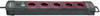 Brennenstuhl 6002085 Steckdosenleiste mit Schalter 5fach Schwarz, Bordeaux CH-Stecker 1 St.