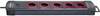 Brennenstuhl 8002085 Steckdosenleiste 5fach Schwarz, Bordeaux CH-Stecker 1 St.