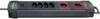 Brennenstuhl 8002086 Steckdosenleiste 6fach Schwarz, Bordeaux CH-Stecker 1 St.