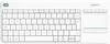 Logitech K400 Plus Funk Tastatur Englisch, QWERTY Weiß