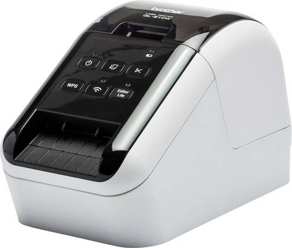Brother QL-810W - DK - Direkt Wärme - 300 x 600 DPI - 176 mm/sek - Verkabelt & Kabellos - Schwarz - Weiß