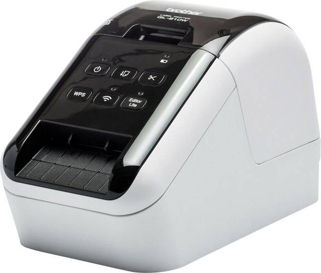 Brother QL-810W - DK - Direkt Wärme - 300 x 600 DPI - 176 mm/sek - Verkabelt & Kabellos - Schwarz - Weiß-0