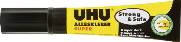 UHU Alleskleber SUPER STRONG & SAFE 46960